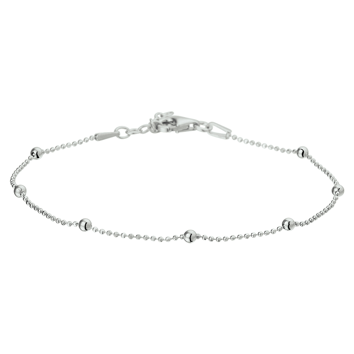 Armband bolletjes
Doelgroep: dames

Breedte: 2.5
Kortste lengte: 17
Langste lengte: 19