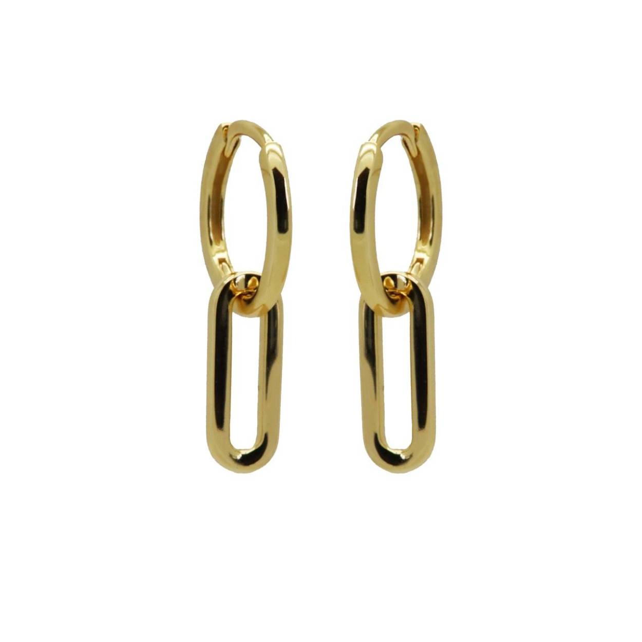 Karma Hinged Hoops Best Basic Goldplated
