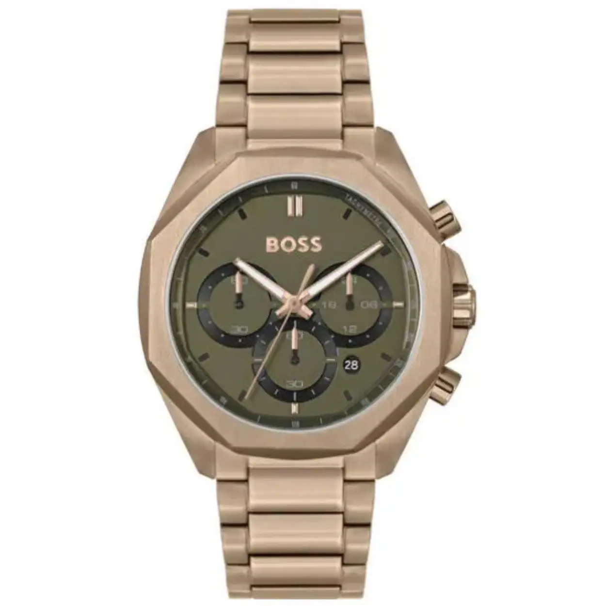Hugo Boss Heren Horloge Bronskleurig
