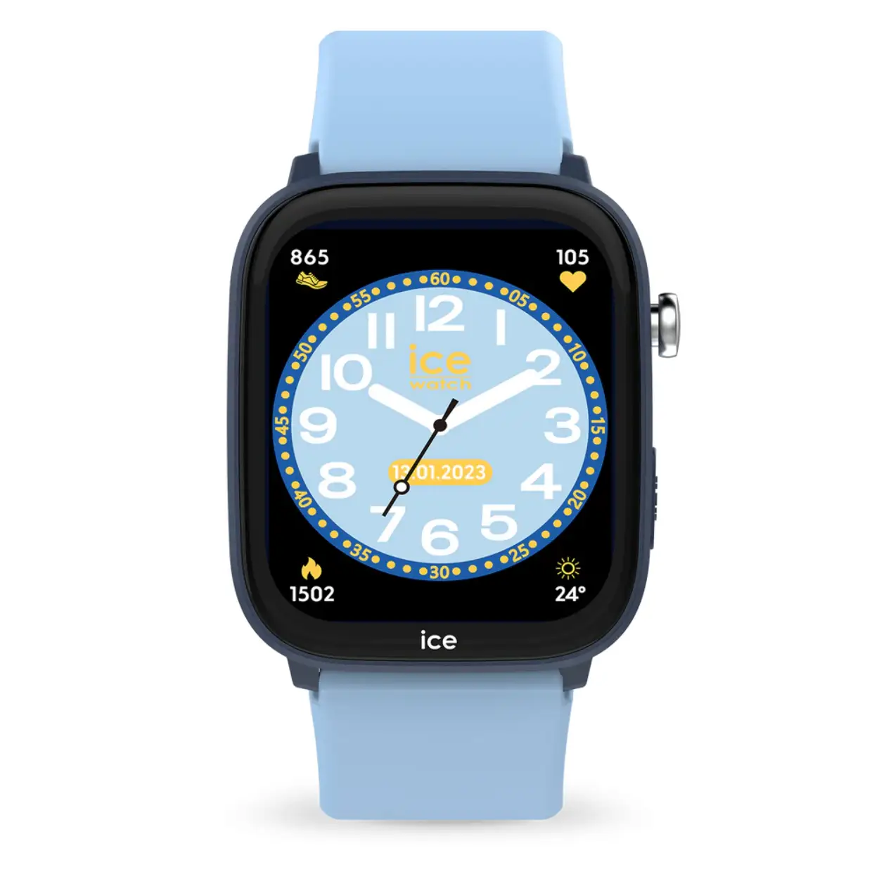 Een wereldprimeur: verbonden kinderen en een horloge met geolocatie

Ice-Watch onthult een unieke innovatie op de markt: de ICE smart junior 3.0 Find My, een verbonden horloge dat geschikt is voor kinderen. De belangrijkste innovatie is de integratie van Apple's Find My technologie in het horloge. Dit technologische hoogstandje maakt het makkelijker dan ooit om het horloge terug te vinden als het verloren of vergeten is, terwijl het tegelijkertijd een leuke en functionele verbonden ervaring biedt. Het horloge is verbonden met hun iPhone of die van hun ouders en biedt alle functies van een verbonden horloge, plus de Find My-technologie. Met de ICE smart junior 3.0 Find My bieden we veel meer dan alleen een verbonden horloge: we bieden een praktische oplossing voor gezinnen om iets dierbaars als het horloge van hun kind terug te vinden, terwijl ze genieten van een kleurrijk, modern ontwerp.