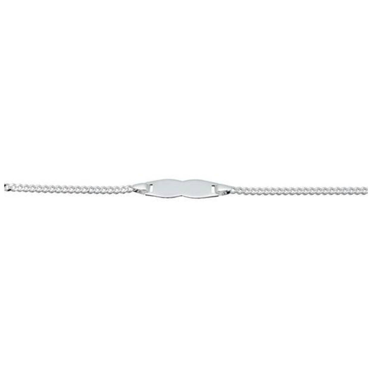 Kindernaamplaat armband 