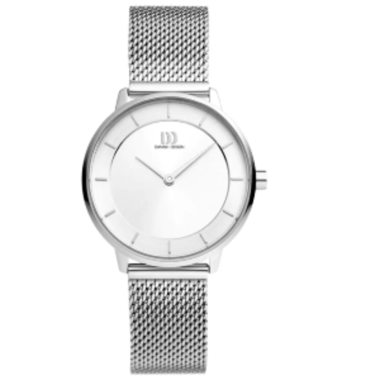 Danish Design horloge met stalen band, Lana staal/zilver