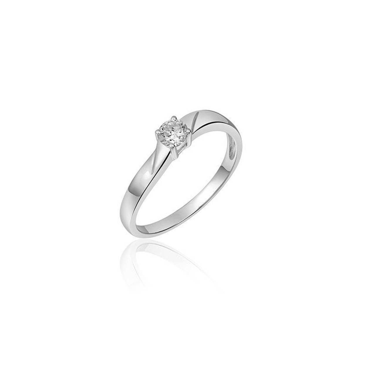 ring zilver zirconium