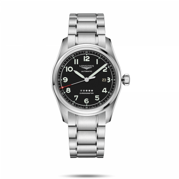 De Longines Spirit L38114536 is een prachtig horloge met een stijlvolle en klassieke uitstraling. Dit horloge beschikt over een datumweergave. De beste manier om dit horloge te dragen is bij formele gelegenheden of als finishing touch voor een casual outfit. Met zijn zilveren kast en zwarte leren band past dit horloge perfect bij elke outfit. Maak jouw look compleet met de Longines Spirit L38114536!