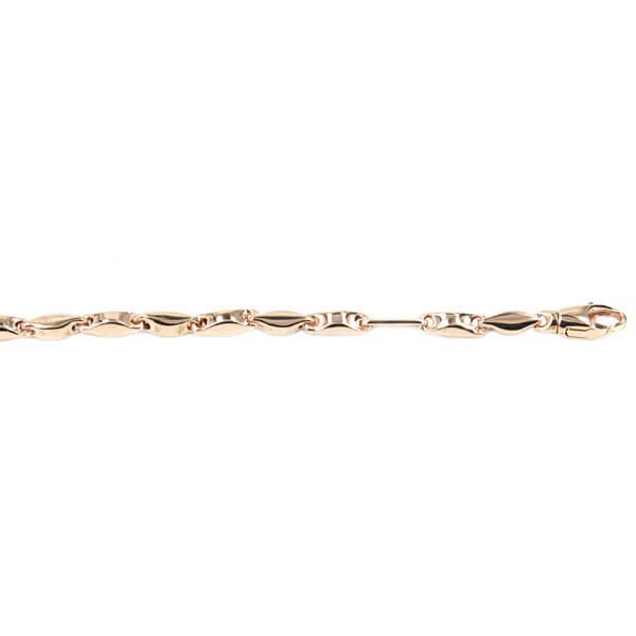 864C Monzario Collier rose goud 14krt