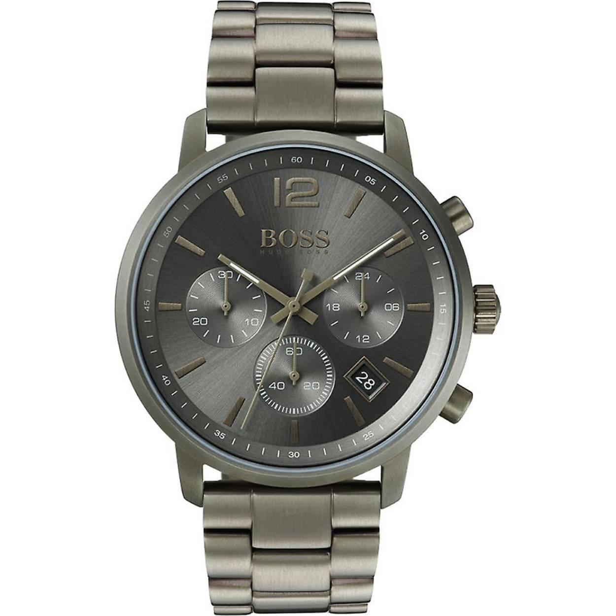 Boss heren horloge HBB hrn chr stl staal 6 HB1513610