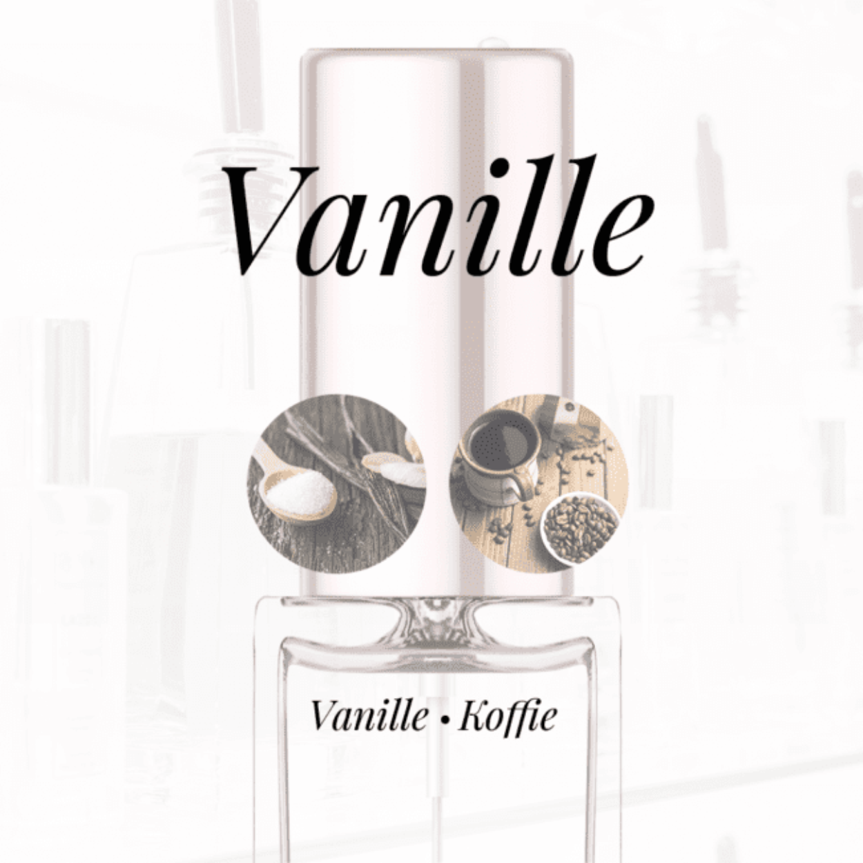 Eigenschappen
Geur: Vanille
Waarneembare geuren: Koffie, Vanille
Sillage: Midden
Seizoen: Herfst/Winter
Eigenschap: Populair
Stijl: Casual
Geurgroep: Oriëntaals Kruidige
Hoofdakkoorden: Vanille, Koffie, Warm kruidig, Witte bloemen, Zoet
Top noten: Roze peper, Oranjebloesem en Peer
Midden noten: Koffie, Jasmijn, Bittere amandel en Zoethout
Basis noten: Vanille, Patchouli, Ceder en Kasjmier hout