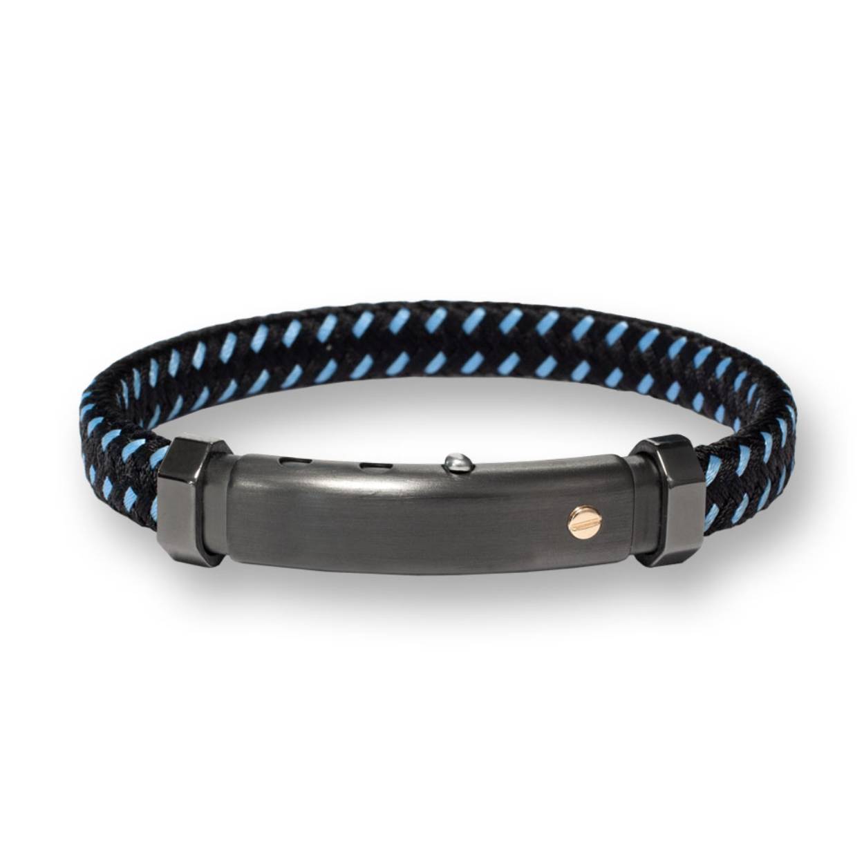 Borsari Gioielli armband edelstaal +18 krt / poly