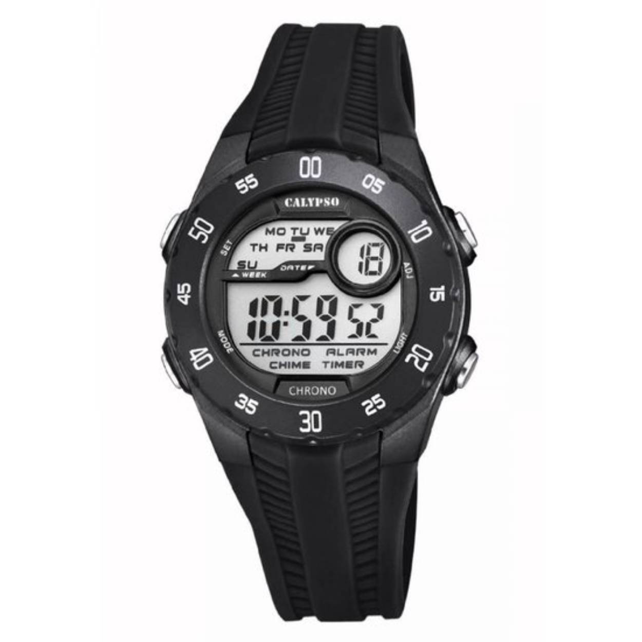 Calypso K5744/6 Digitaal Kinderhorloge - Polshorloge - Kunststof - Zwart - &Oslash; 35mm