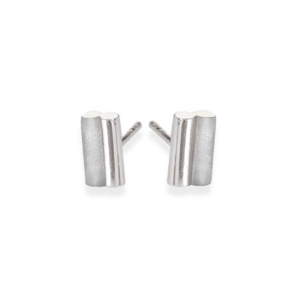 Yo-design zilveren Oorsteker manhatan T0774