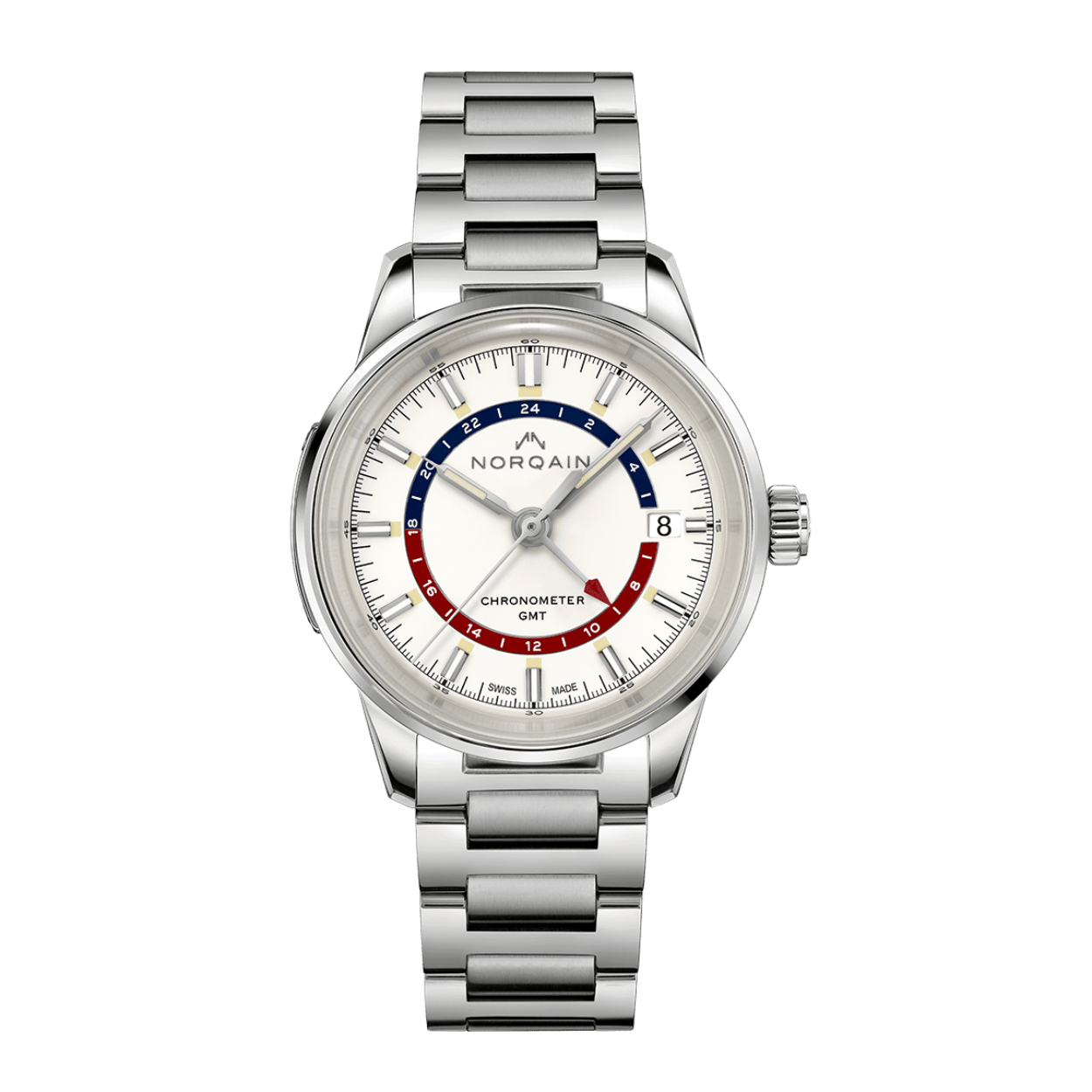 Elk Norqain horloge voorzien van Manufacture Calibres geniet van een internationale fabrieksgarantie van vier jaar. Leden van de Norqainer club hebben de mogelijkheid om deze garantie uit te breiden tot vijf jaar.