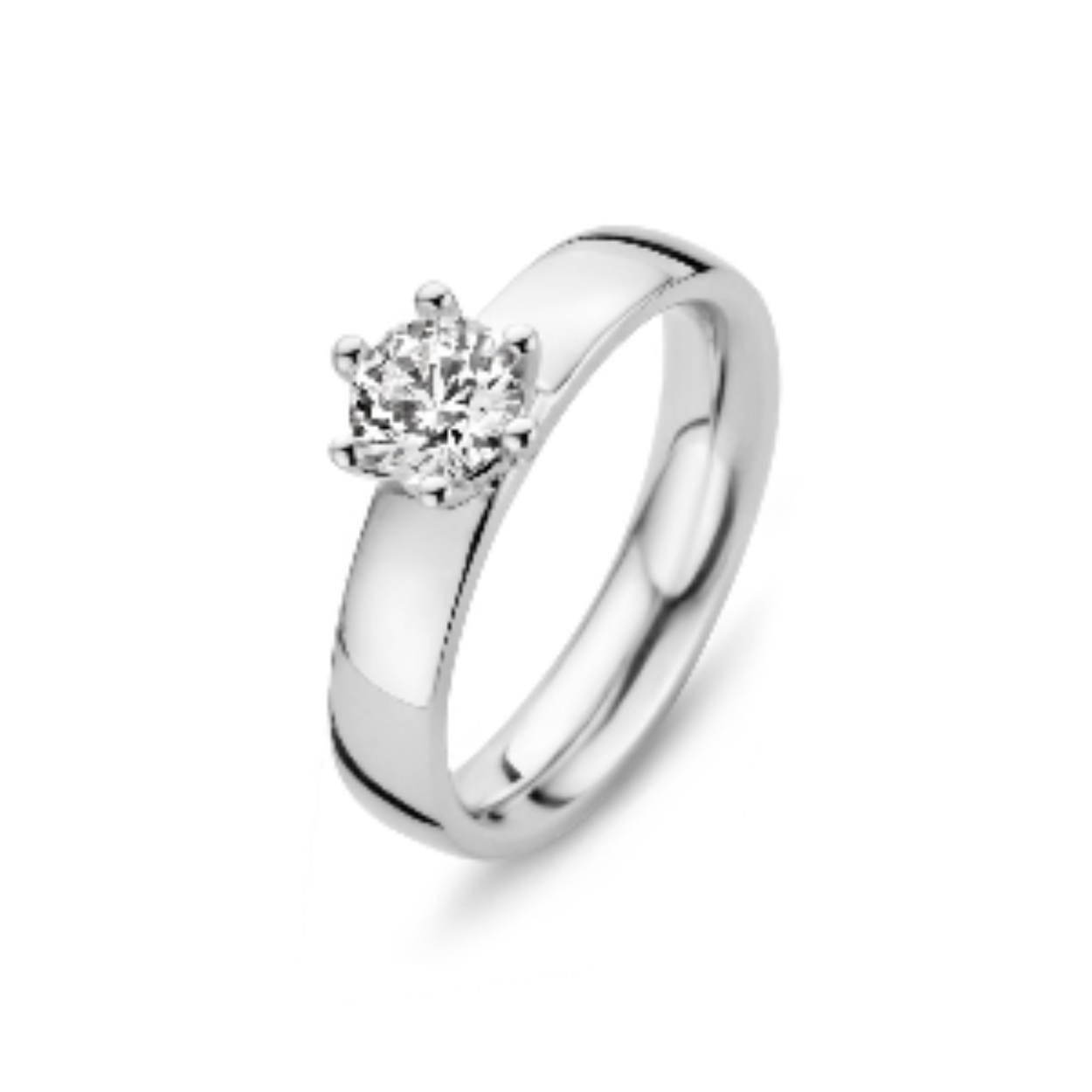 MOMENTS RING ZILVER ZIRKONIA 15121AW/54