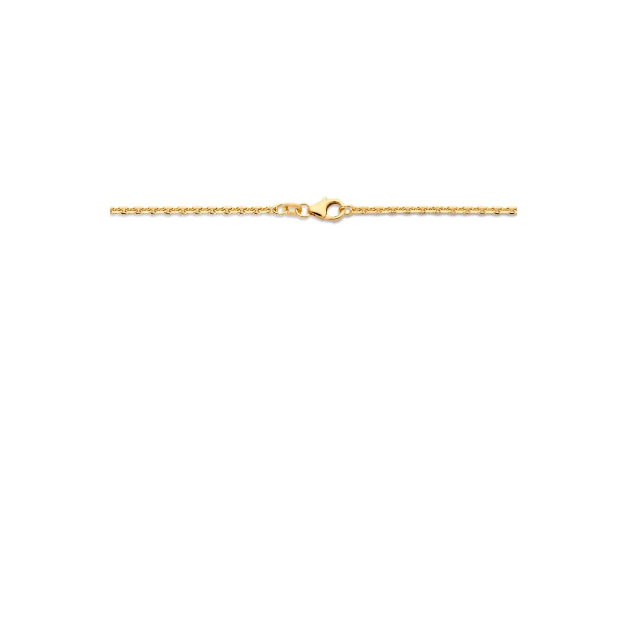 Geslepen Anker armband 1,9 mm 21 cm.