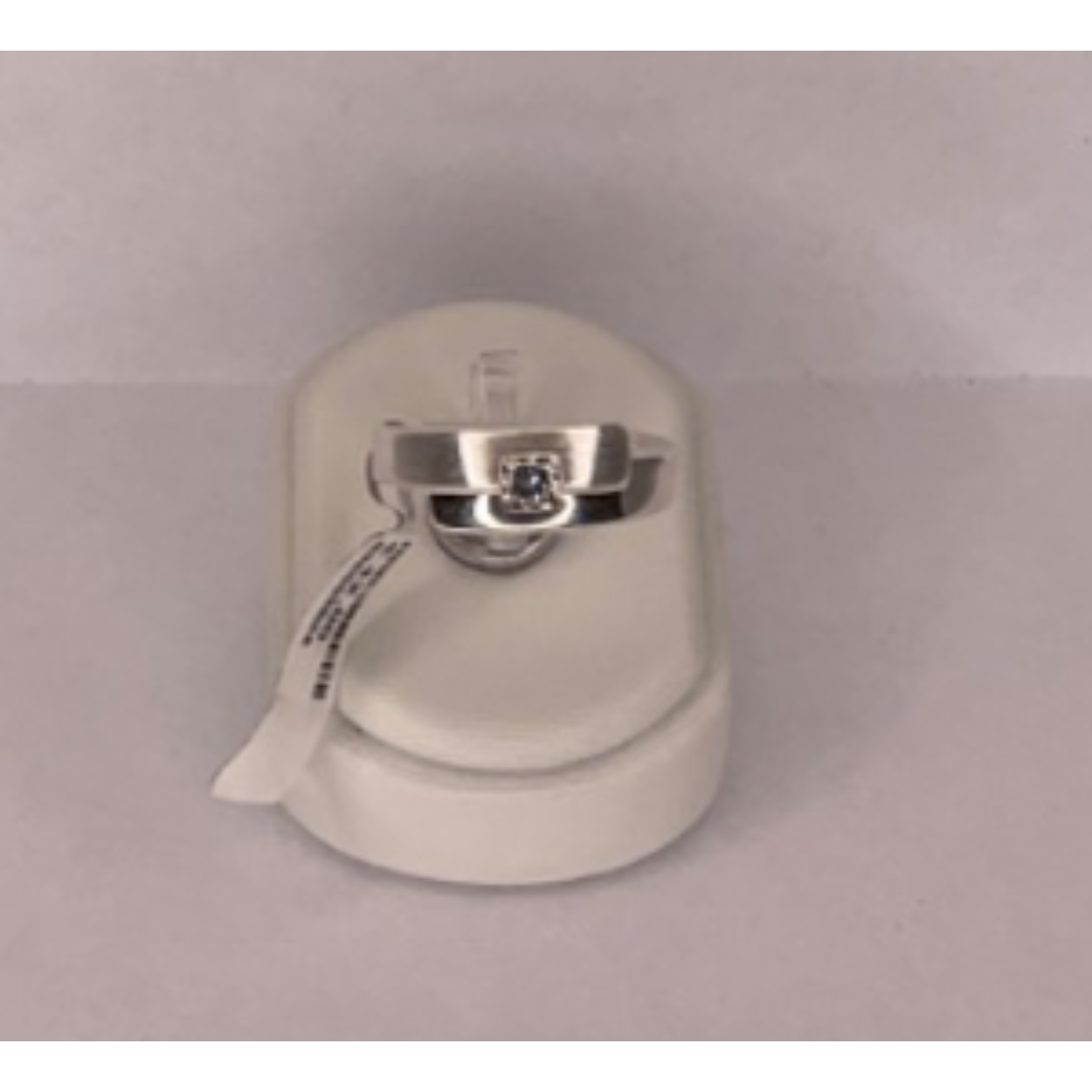 Zilveren ring zirkonia mat/glans 