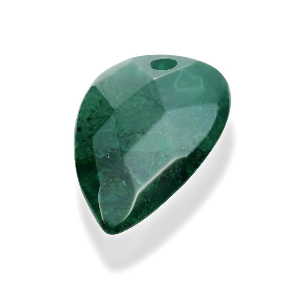 Creëer je eigen Sparkling Jewels set met de Blossom Moss Agate te combineren met jouw favoriete hanger en collier.

Gefacetteerde Mosagaat
Lengte 33mm x Breedte 21mm