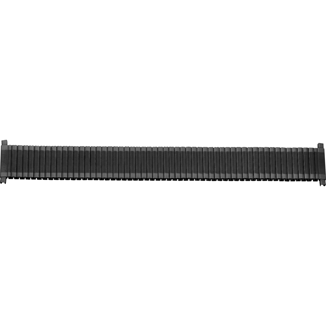 Stalen rekband zwart pvd 22mm