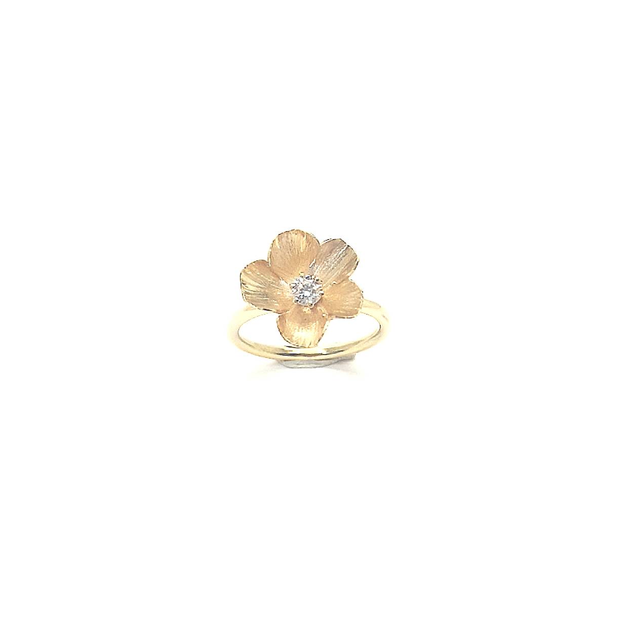 Speciaal voor de fleurige dragers! De bloesem ring was in het zilver al een groot succes, maar nu is deze ook verkrijgbaar in het goud! Geniet het hele jaar door van de prachtige ontluikende bloesem. Daar wordt je toch vrolijk van. 

Maak een afspraak en kom deze sierlijke ring eens passen! Of bestel haar gelijk, dan sturen we deze mooi verpakt naar je toe.