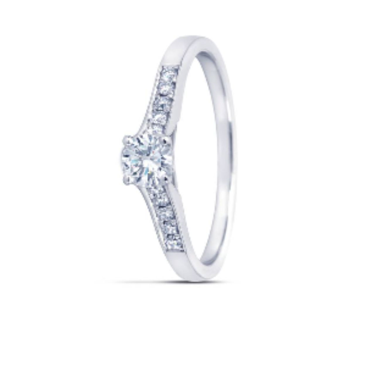 R & C RING WIT GOUD 2120R P/W 0.25CRT 