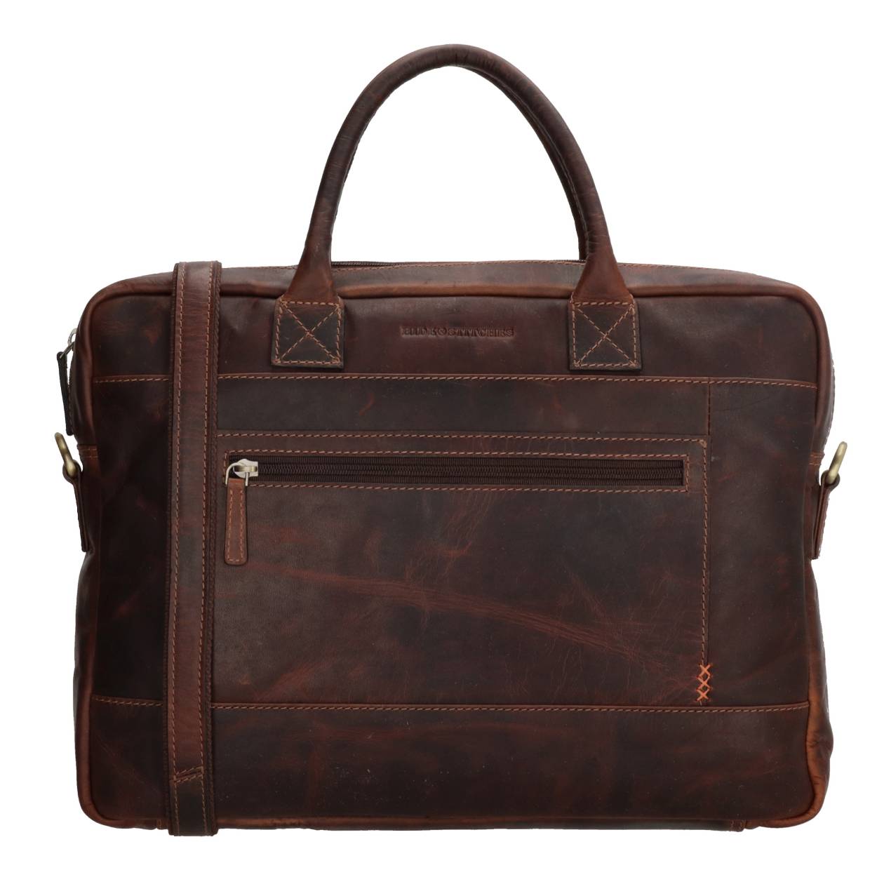 Hide & Stitches stoere laptoptas.