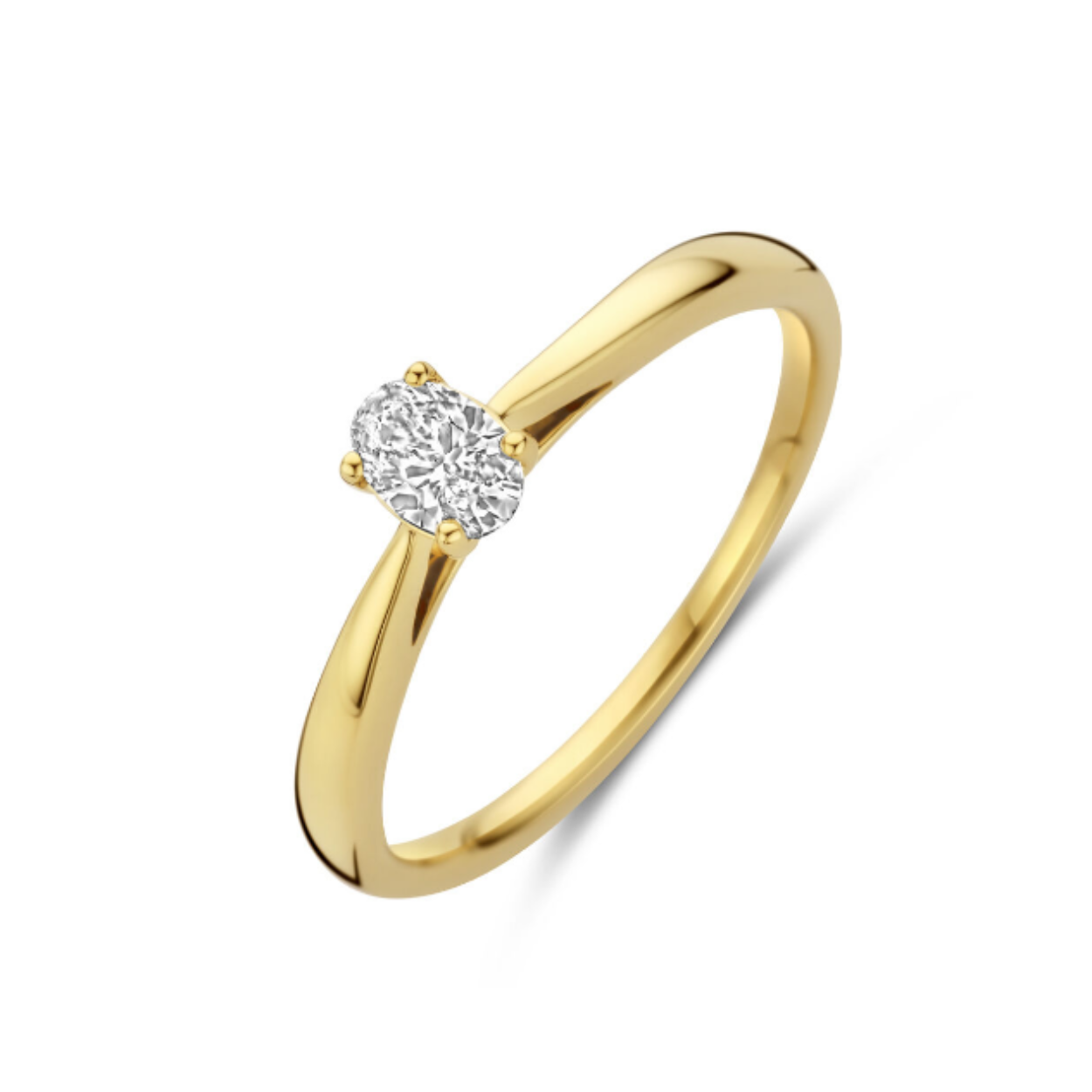 ring lab grown diamant 0.25ct h si

14k Geelgouden ring uitgevoerd met lab grown diamant. De ring heeft een breedte van 5mm. Het diamantgewicht is 0.25ct. Lab grown diamanten zijn diamanten die ontstaan in een laboratorium. Onder extreem hoge druk en temperatuur wordt het natuurlijk ontstaansproces nagebootst met als eindresultaat een diamant met dezelfde chemische eigenschappen maar met een andere oorsprong.