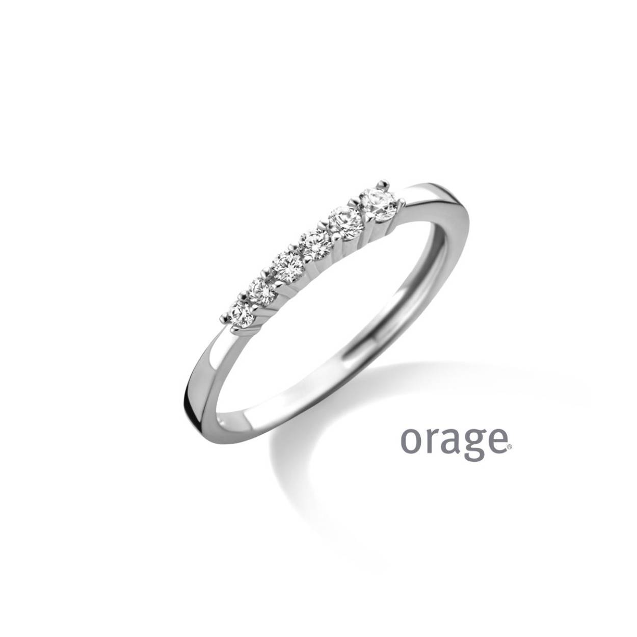 Orage ring zilver zirconia