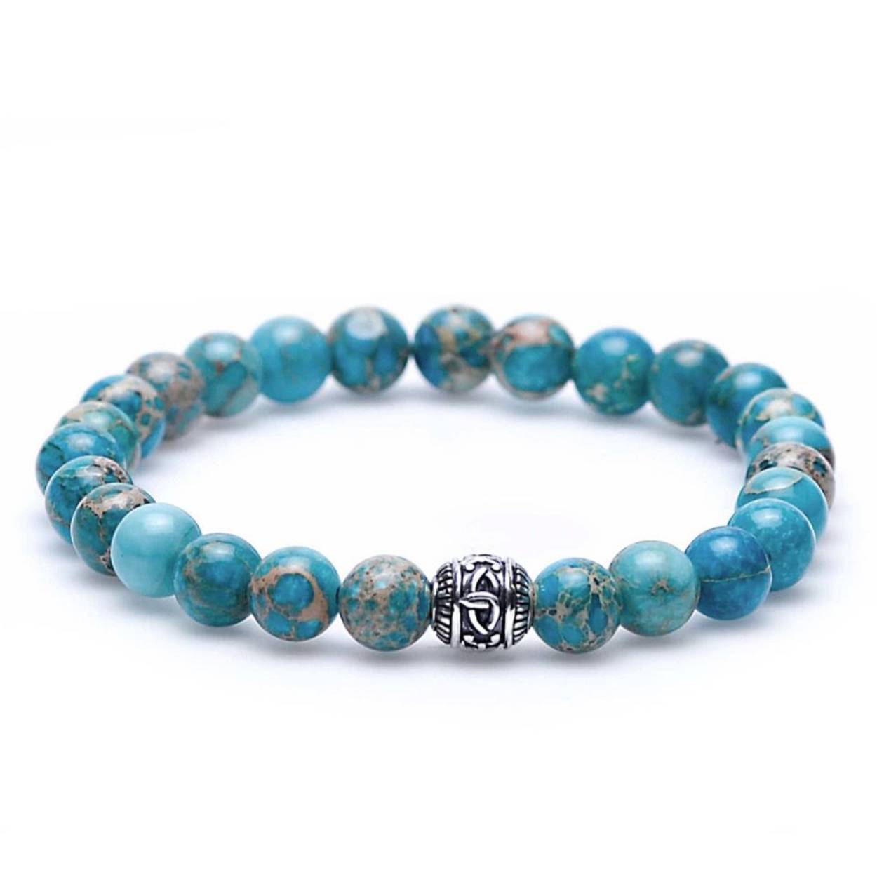 Karma armband turkoois 21 cm