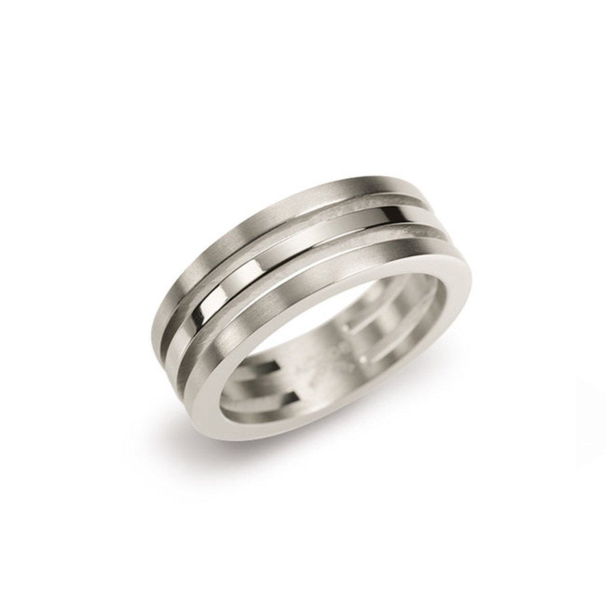 Boccia Damesring Titanium Zilverkleurig 0128-01