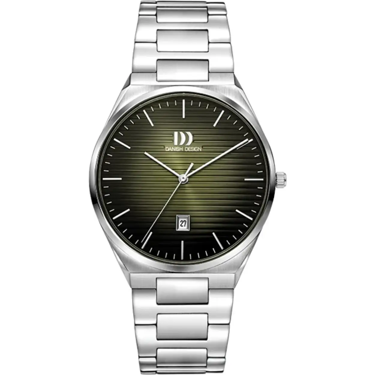 Dit is een horloge van het merk Danish Design gemaakt voor heren.
De specificaties zijn als volgt:
Kastmaat: 39,5 mm
Bandlengte: 180
Bandbreedte: 22
Waterdichtheid: 5 ATM / 50 Meter / 165 Feet
Dit horloge heeft de volgende functies/eigenschappen:
Datumaanduiding