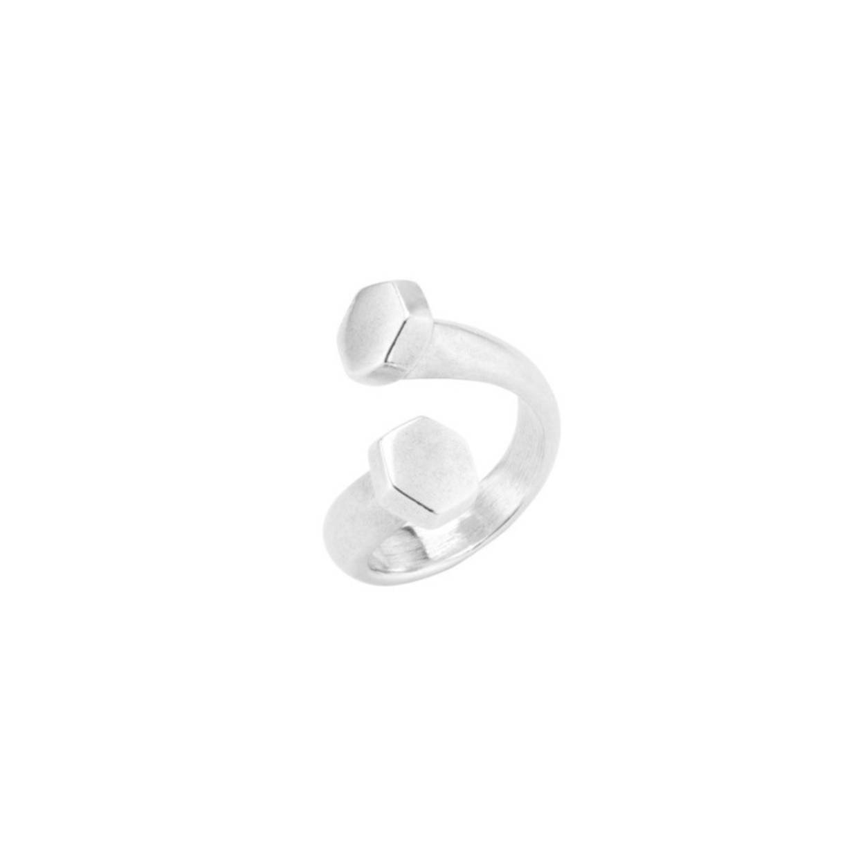 Uno de 50th verzilverd ring Verzilverd ANI0655MTL00018