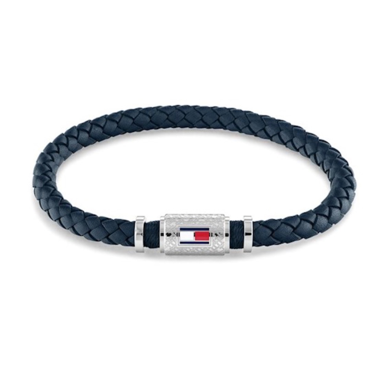 Deze stijlvolle Tommy Hilfiger lederen armband is een item om je outfit mee compleet te maken.