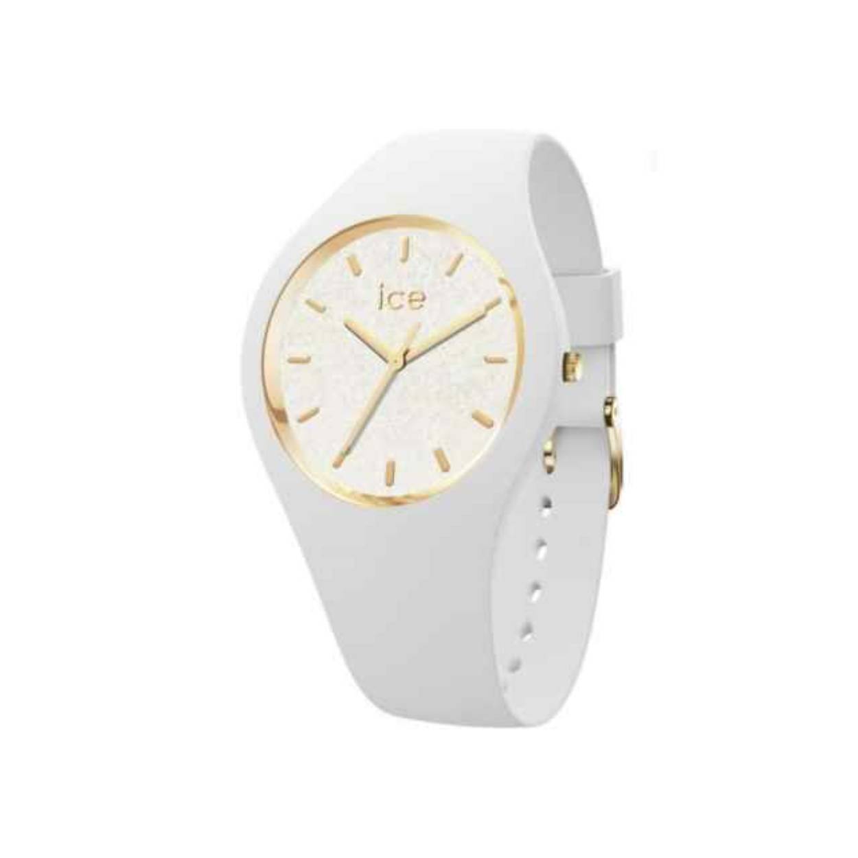 Dit is een horloge van het merk Ice-Watch. De bandkleur van dit horloge is wit.
