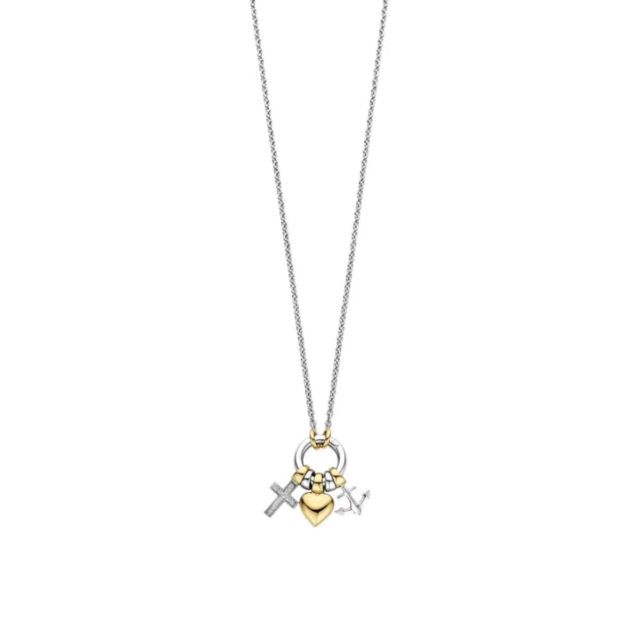 34115ZY/42 TI SENTO Collier Zilver