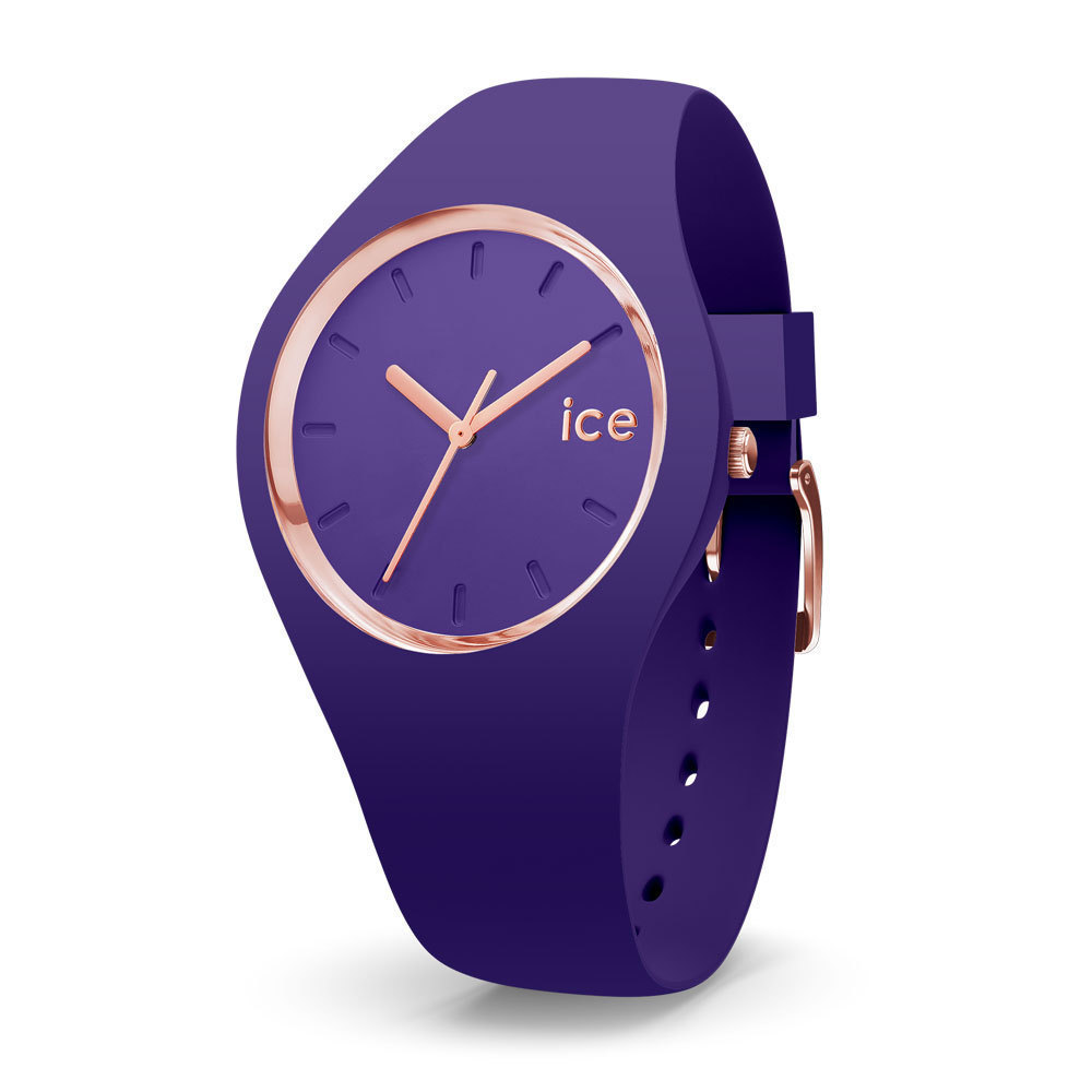 Dit horloge uit de Ice Glam Colour collectie van Ice Watch heeft een paarse band, kast en wijzerplaat. Met de 40mm medium maat is dit horloge perfect voor bijna elke pols. Dit horloge heeft mineraal glas, een ronde kastvorm en is 10ATM waterdicht.