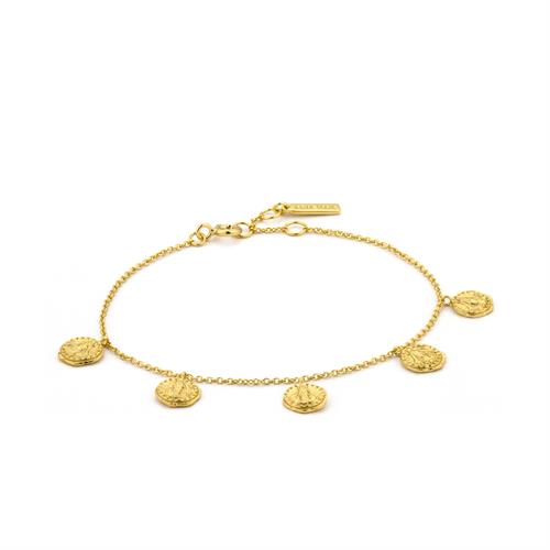 Goudkleurig armbandje van het merk Ania Haie