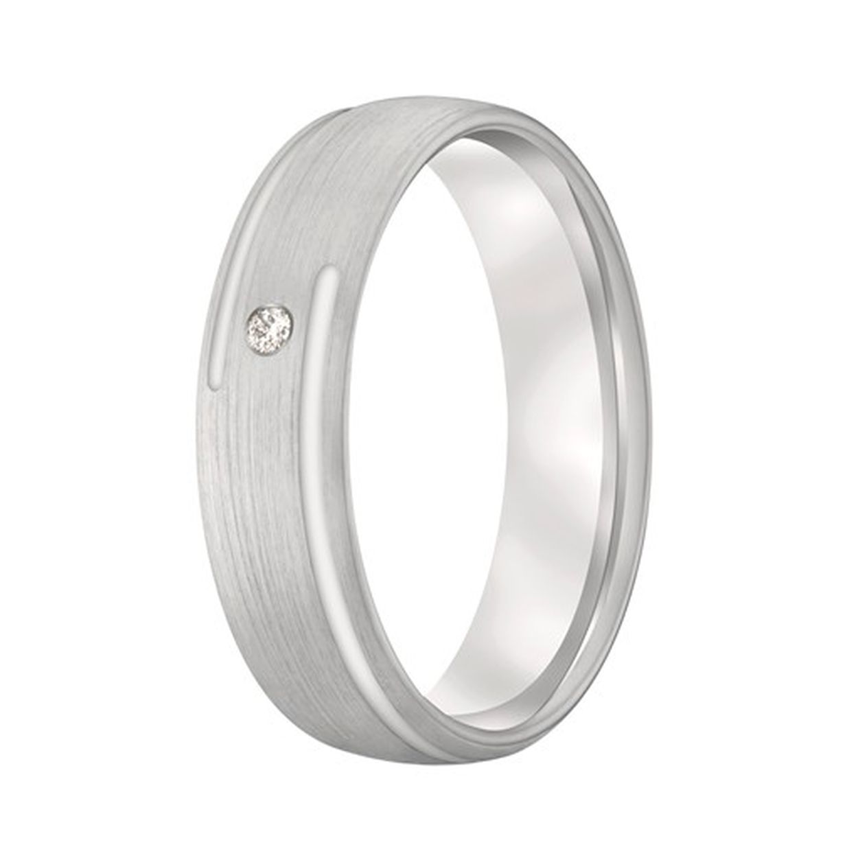 Deze opvallend vormgegeven ring past helemaal bij jou! De bijzondere bewerkingen in combinatie met de prachtige briljant maakt deze ring helemaal compleet!