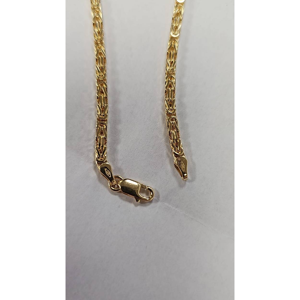 Gouden armband 14 karaat konings schakel