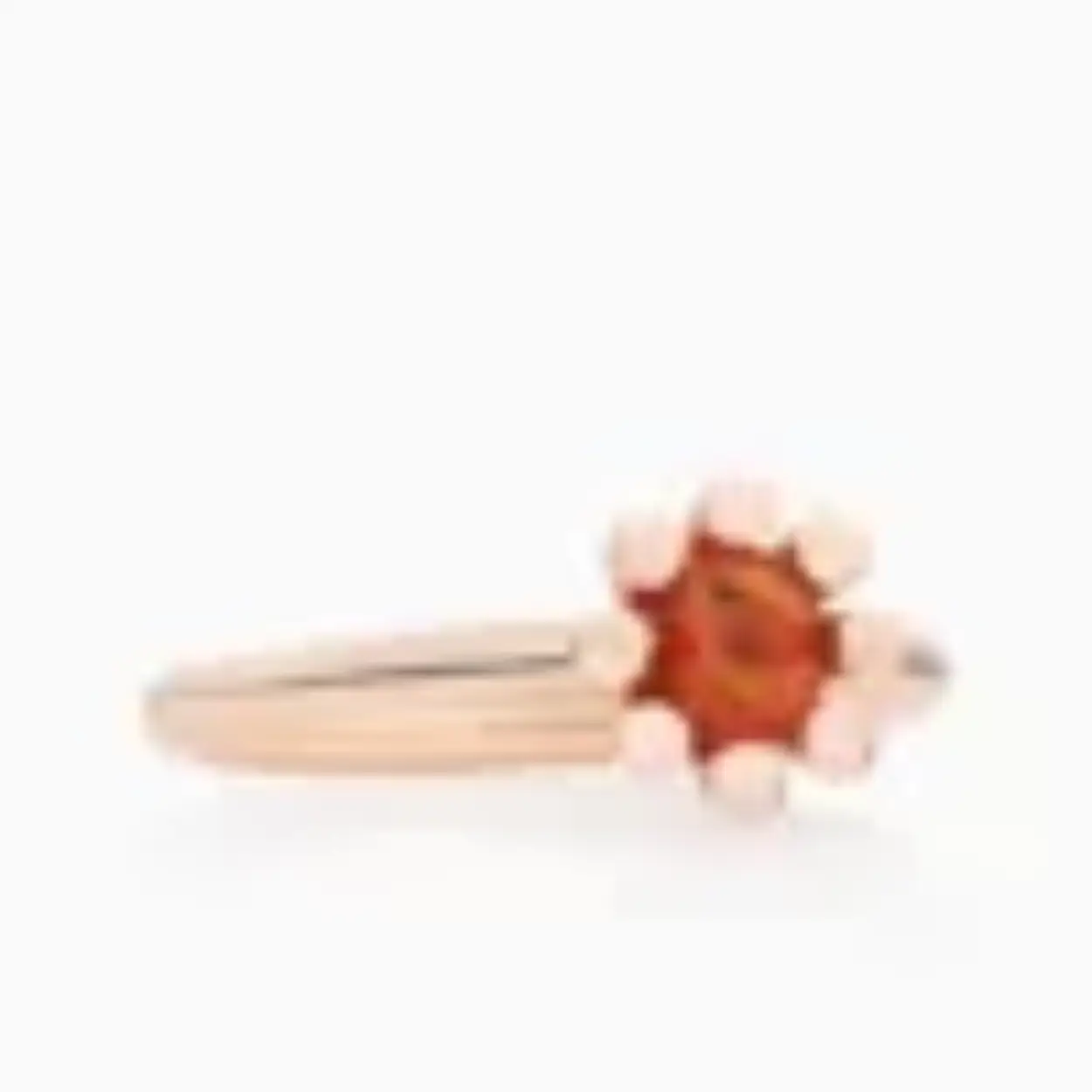Bron sprite ring met madeira citrien