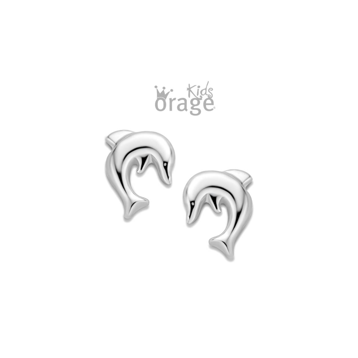 Orage Kids oorstekers dolfijn 