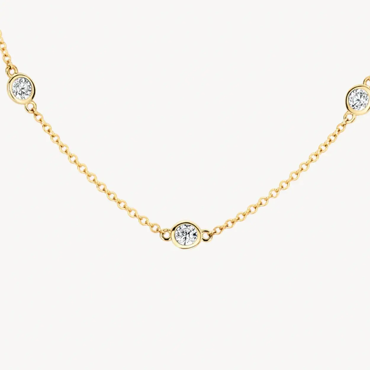 14K geelgouden collier 3172YZI van Blush