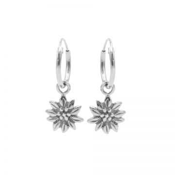 Hoops Symbols Sunflower Silver
