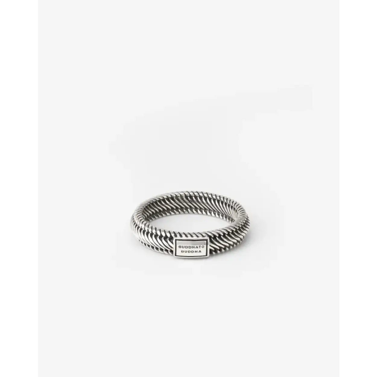 Buddha to Buddha zilveren ring Edwin Mini 809 maat 17.5