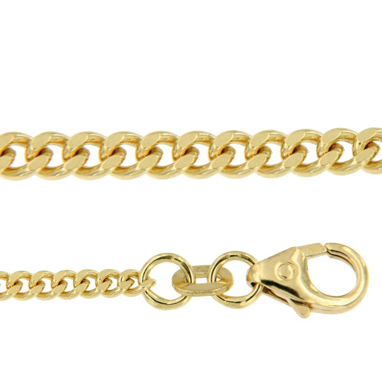 14K Gourmet collier 1.7mm 45cm