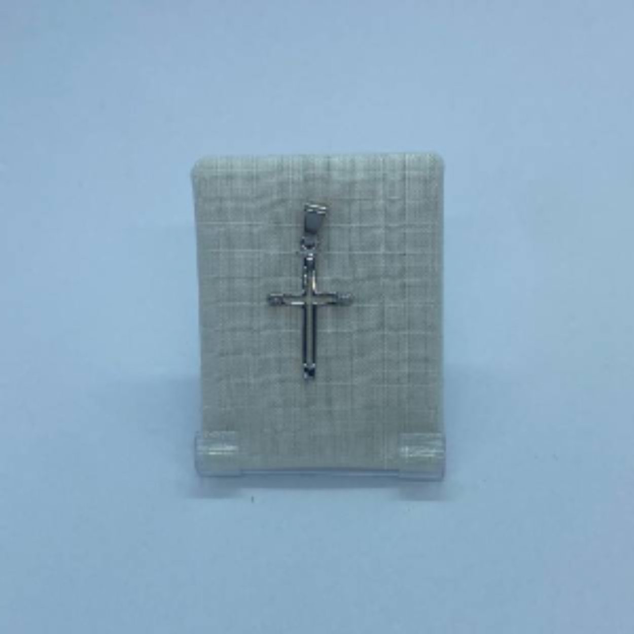 Zilveren hanger kruis