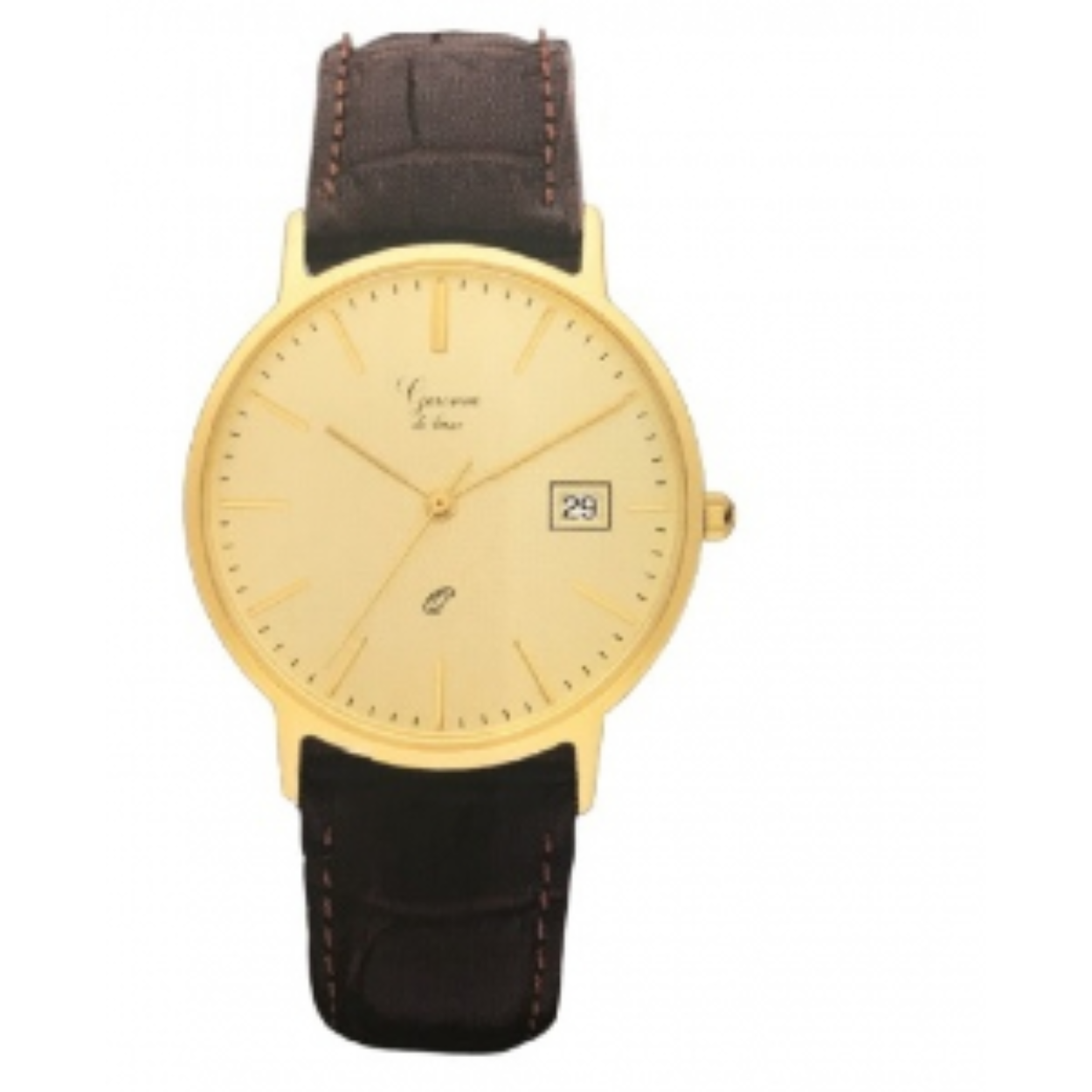 Gouden horloges
GQ15Q211S Garonne de Luxe gouden herenhorloge