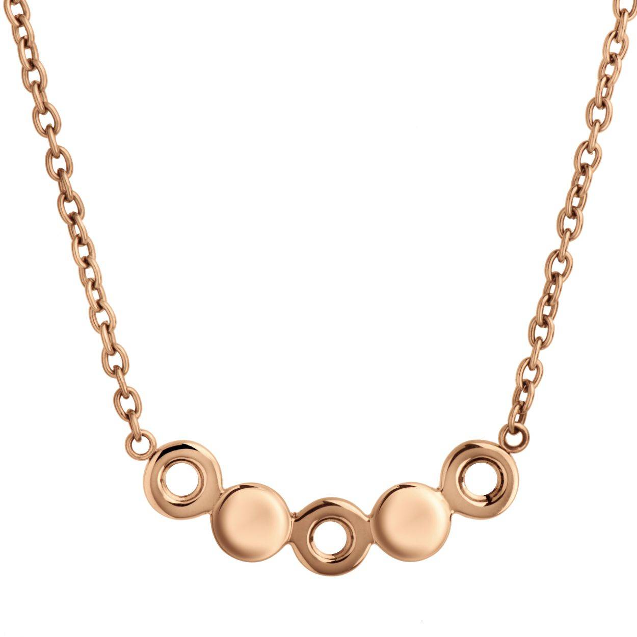 Met dit collier kunt u zelf de steentjes wisselen van kleur. U koopt dit collier exclusief de steentjes