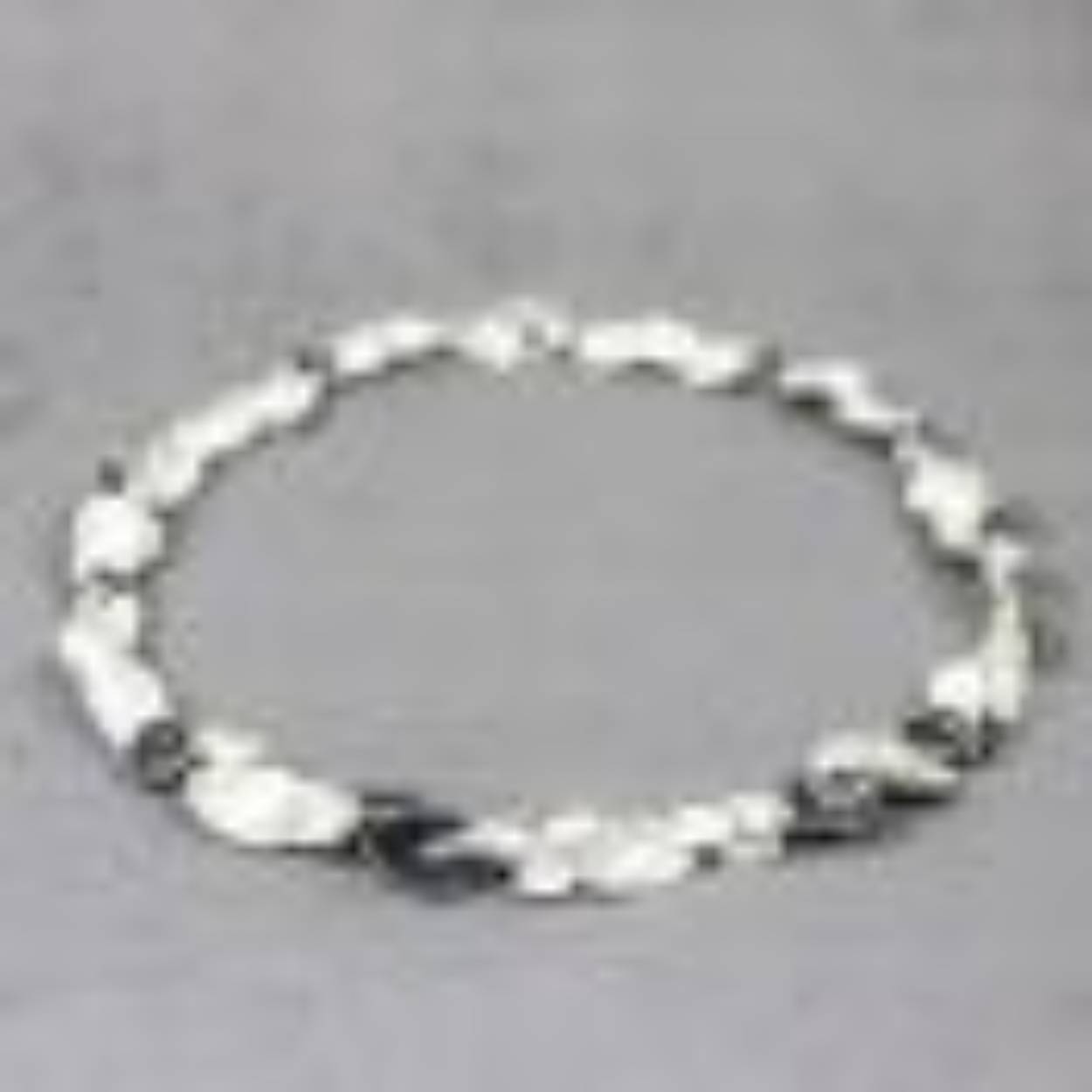 Jeh Jewels collier zilver oxy/wit