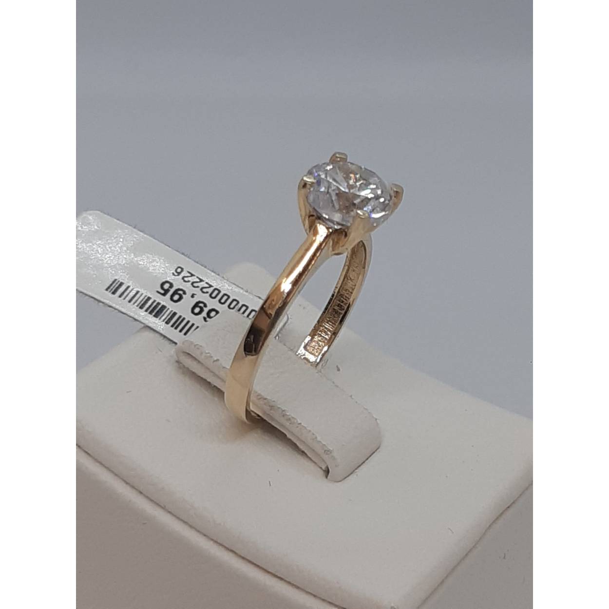 gouden ring 14k met stenen 