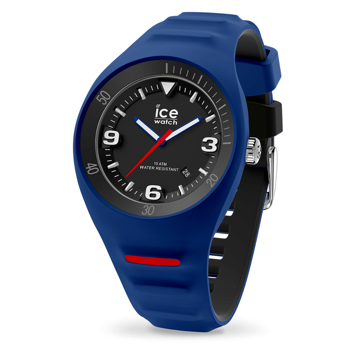 Met zijn tweekleurig bandje is dit horloge Pierre Leclercq in soepele silicone sportief, modern en mannelijk tegelijk. Zijn trendy en comfortabel design maakt van dit waterproof horloge een perfect accessoire voor alledag, dat je vergezelt naar het werk, school en al je fysieke activiteiten!