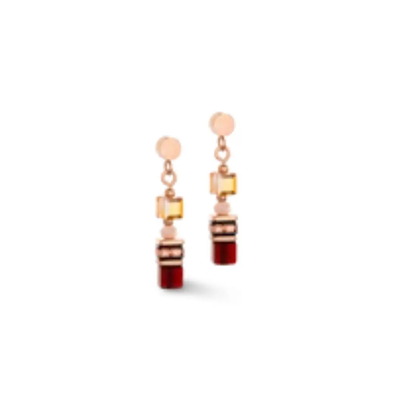 Earrings Cube Story Sparkling Indian Summer
Geïnspireerd door de prachtige kleuren van een Indiase zomer, zullen deze prachtige roségouden oorbellen je echt laten stralen.
