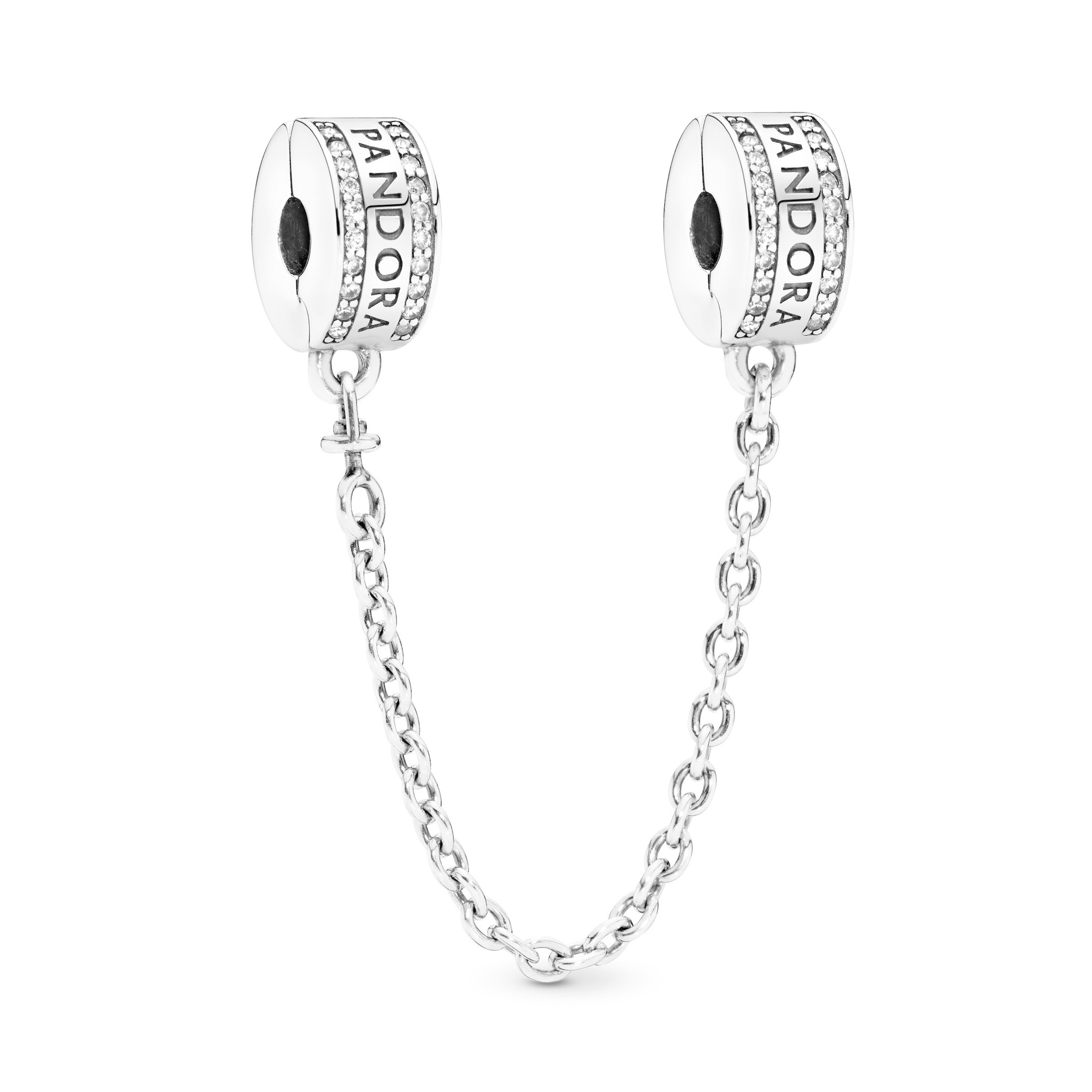 Pandora Logo Veiligheidsketting Clip